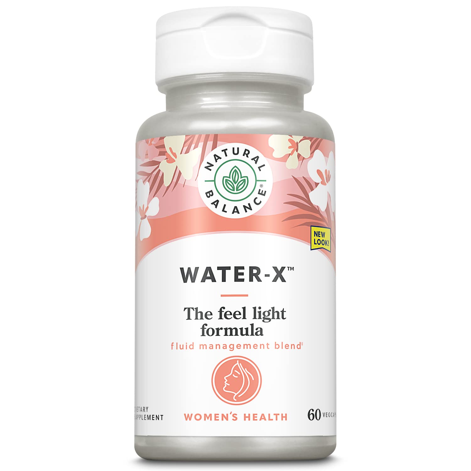 Natural Balance Water-X Women's Fluid Management Blend Capsule 60