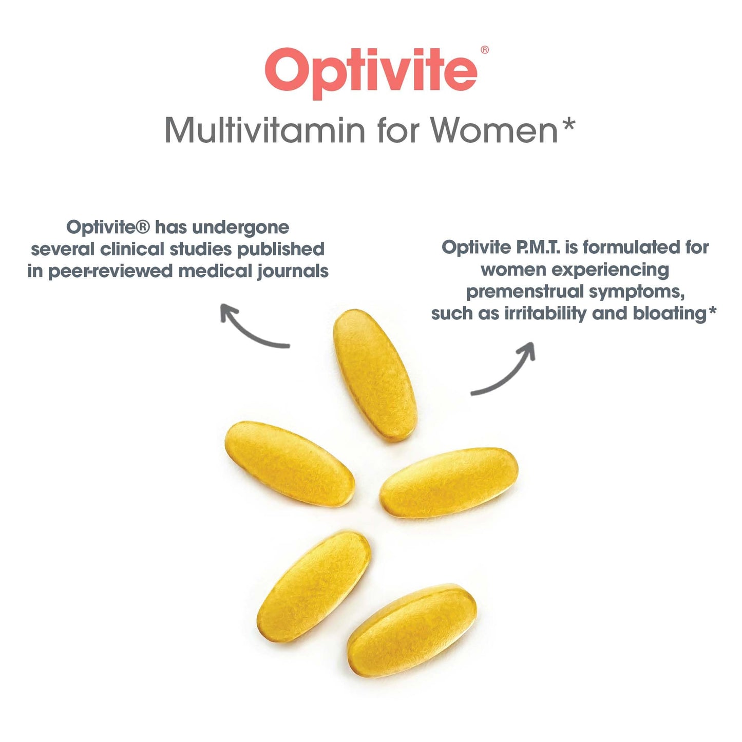 Optimox ARG Optivite Women’s Multivitamin Multimineral Tablet 180 Count