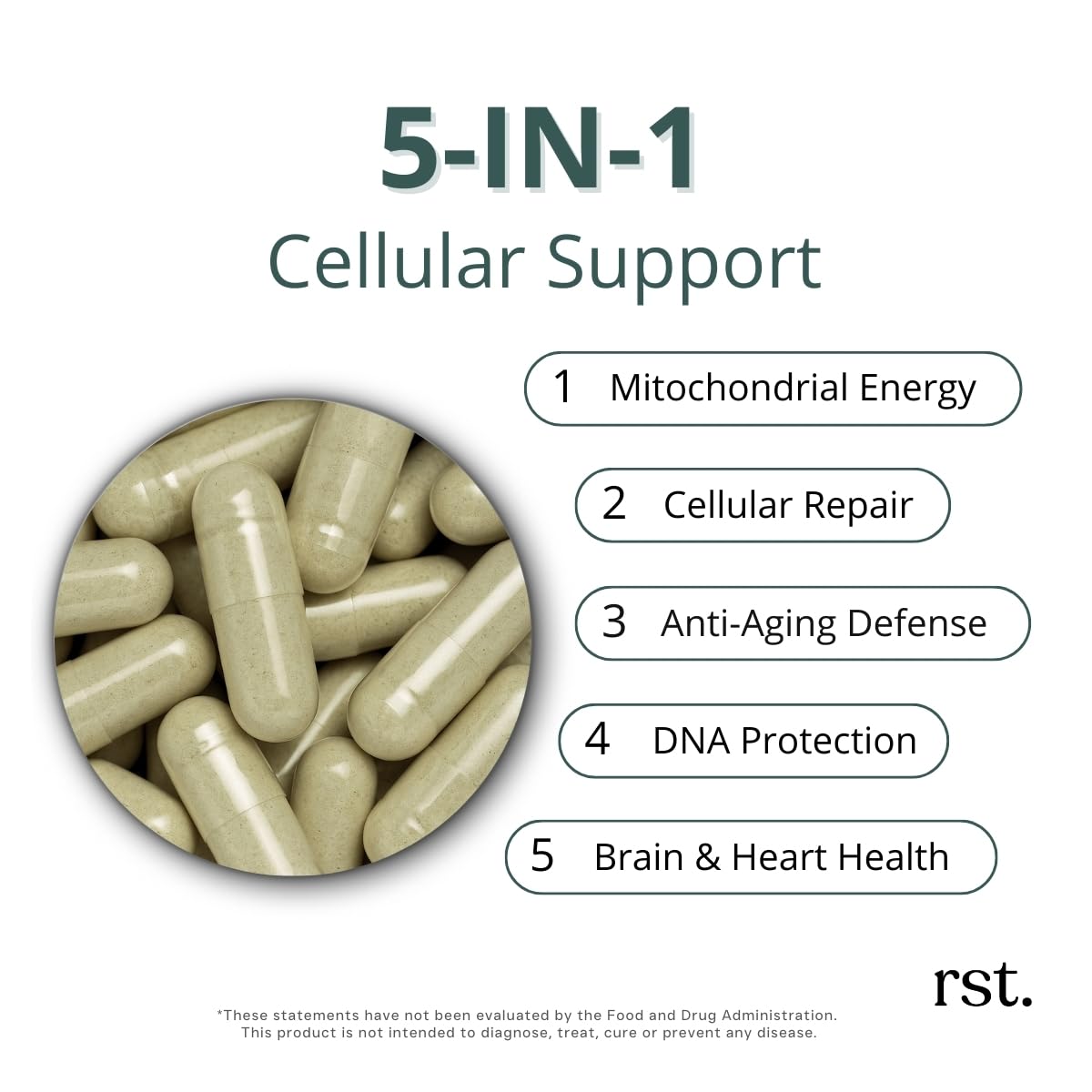 Reset Wellness RESVERA NAD+ Capsule 60 Capsules