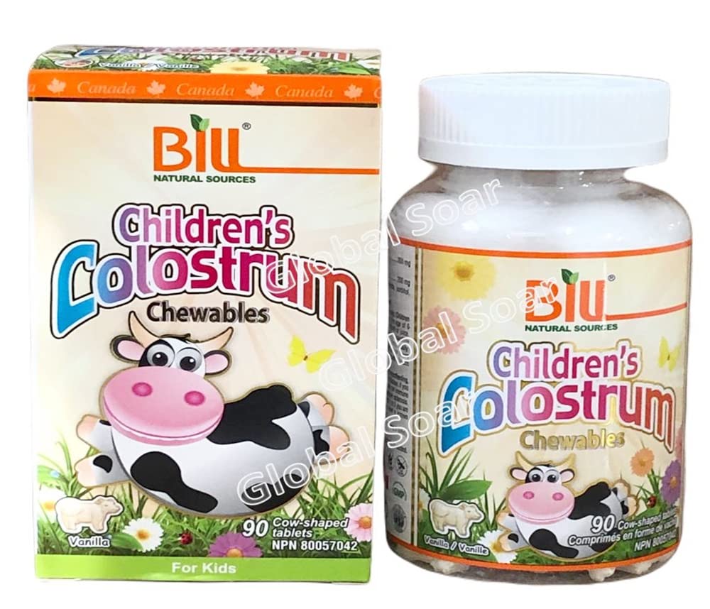Bill Natural Sources Bill Beauty Children's Colostrum Chewables 90