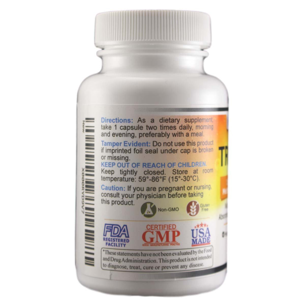Wonder Laboratories Intrinsic Factor with Folic Acid and Vitamin B-12 1000mcg Capsule, 120 Capsules