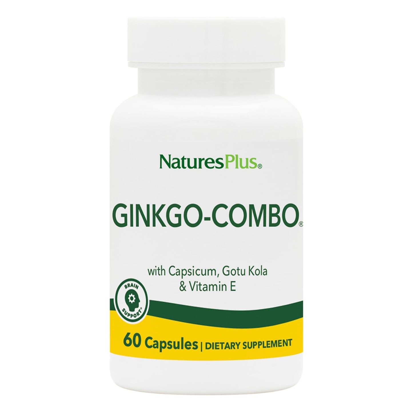 NaturesPlus Ginkgo-Combo 60 Capsules