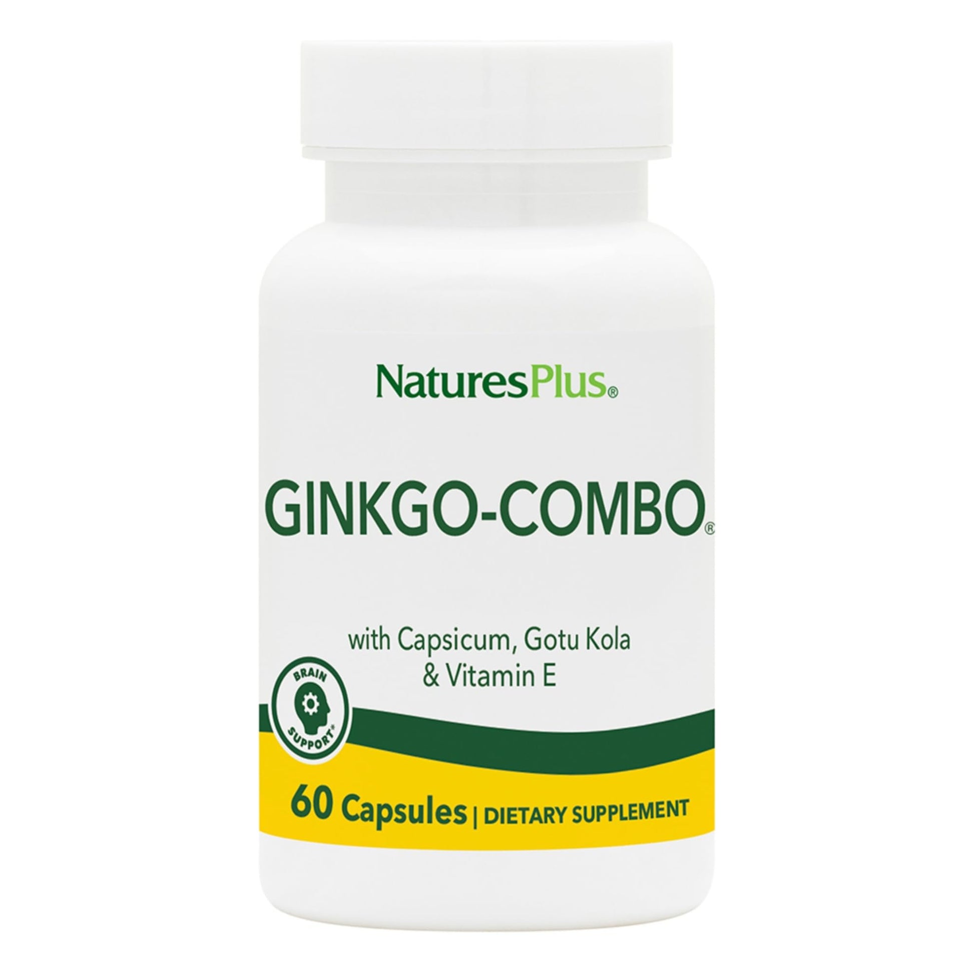 NaturesPlus Ginkgo-Combo 60 Capsules