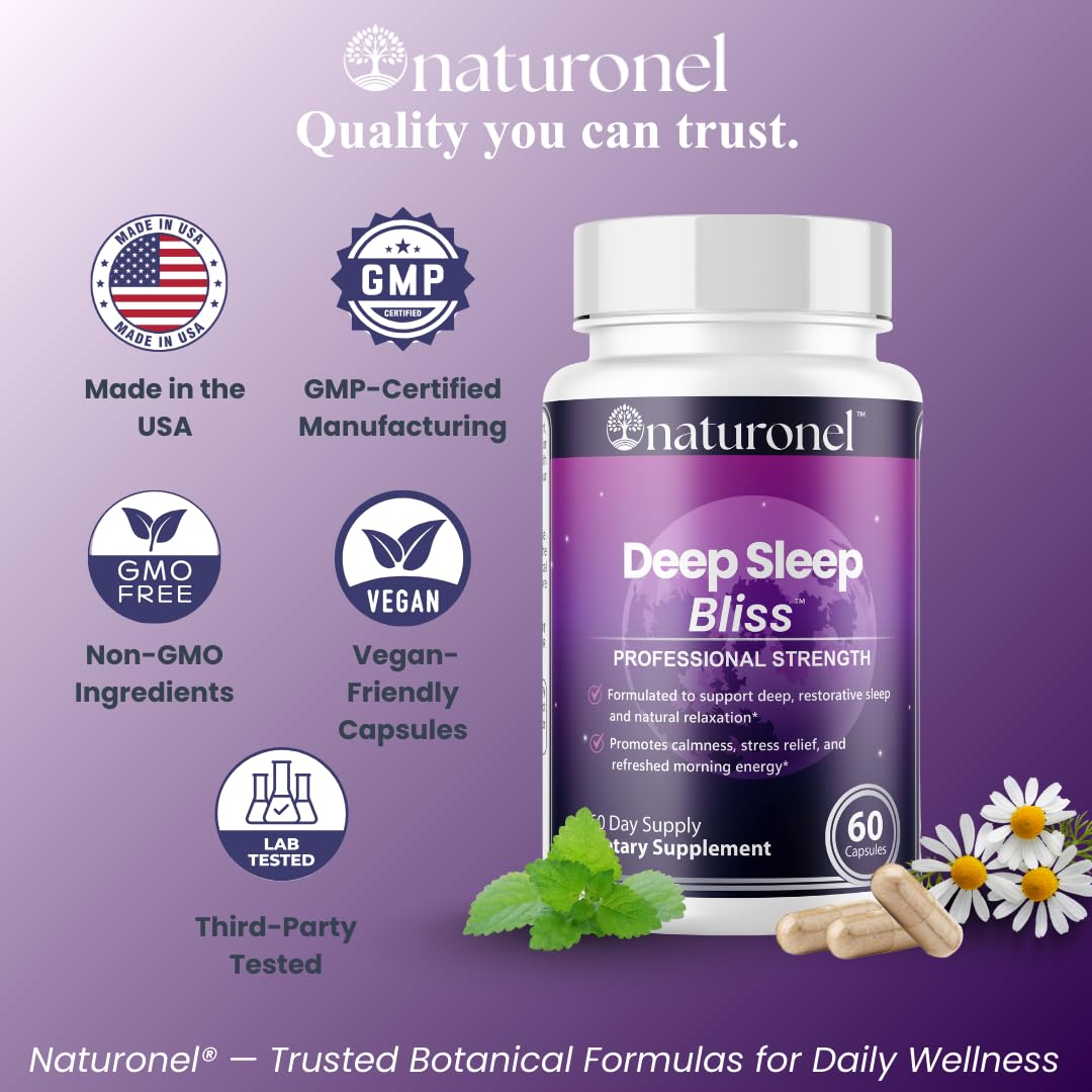 Naturonel Deep Sleep Bliss Capsule, 60 Count