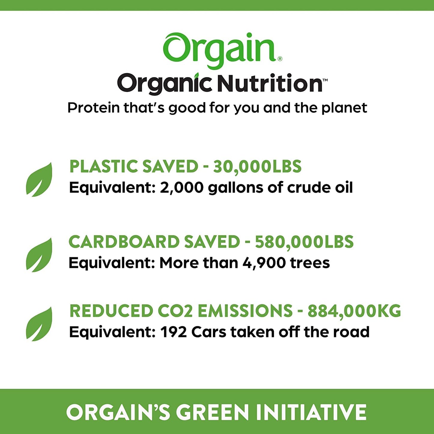 Orgain Organic Vegan Protein Powder + Orgain Organic Greens Powder Superfood Blend, 2 Piece Set, 1 Count