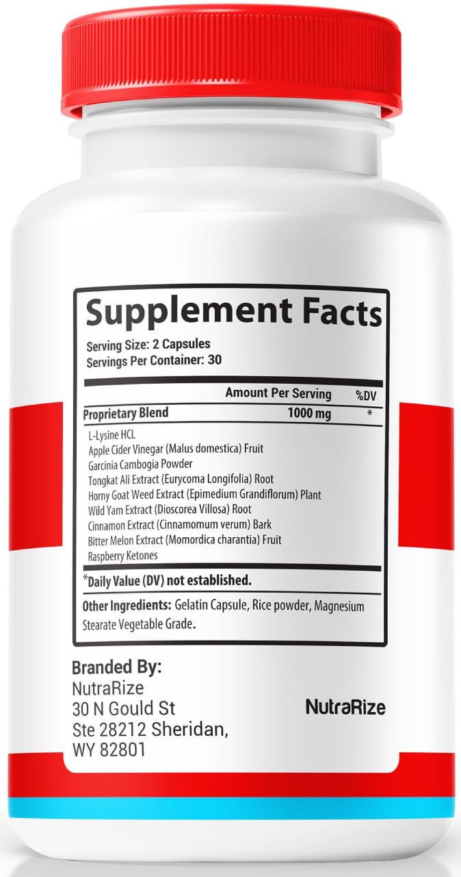 NutraRize Trusted Relief Capsules, 120 Capsules