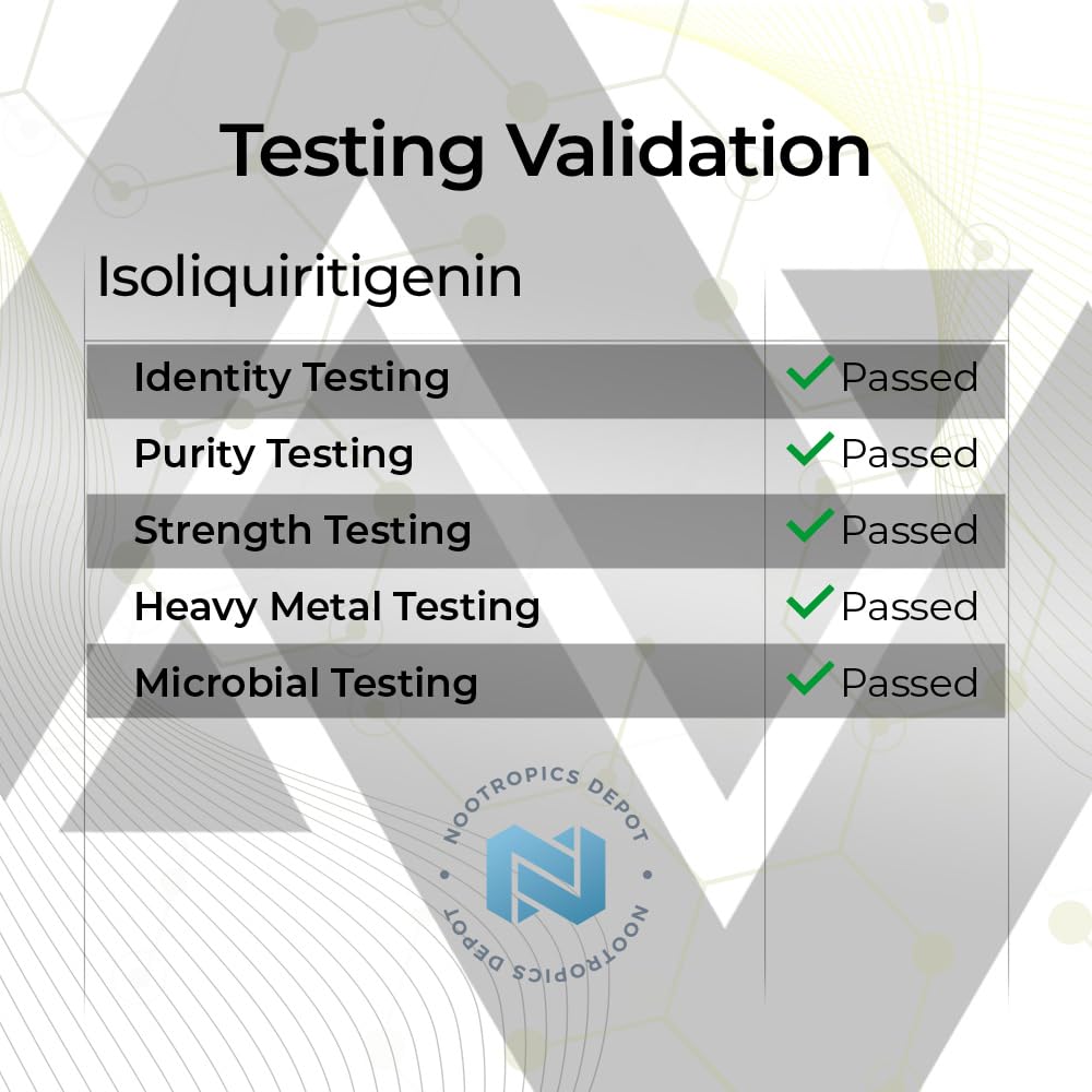 Nootropics Depot Isoliquiritigenin Controlled Dissolve 60 Tablets