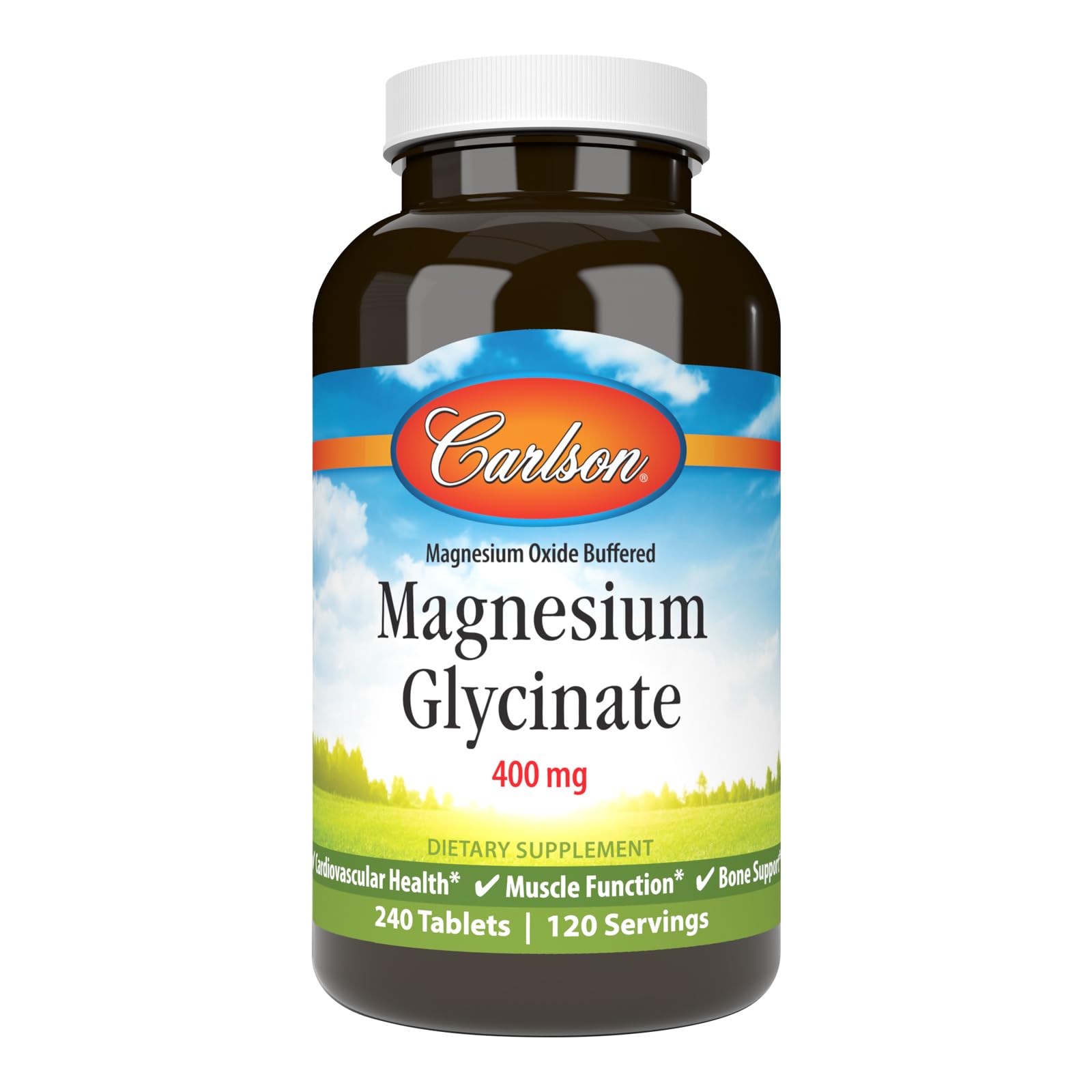 Carlson Chelated Magnesium Glycinate Tablets 240