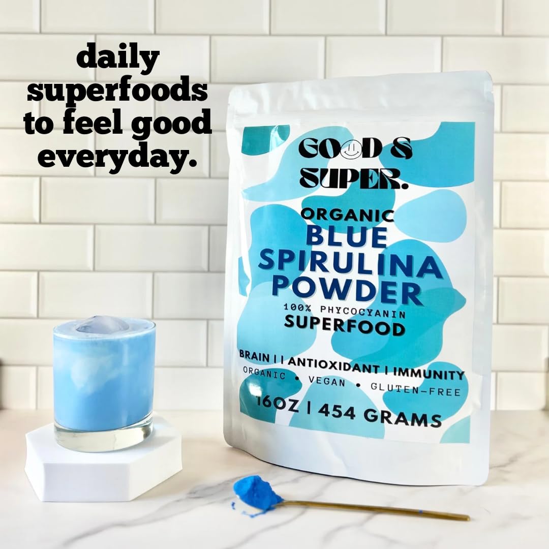 Generic Organic Blue Spirulina Powder 16 oz