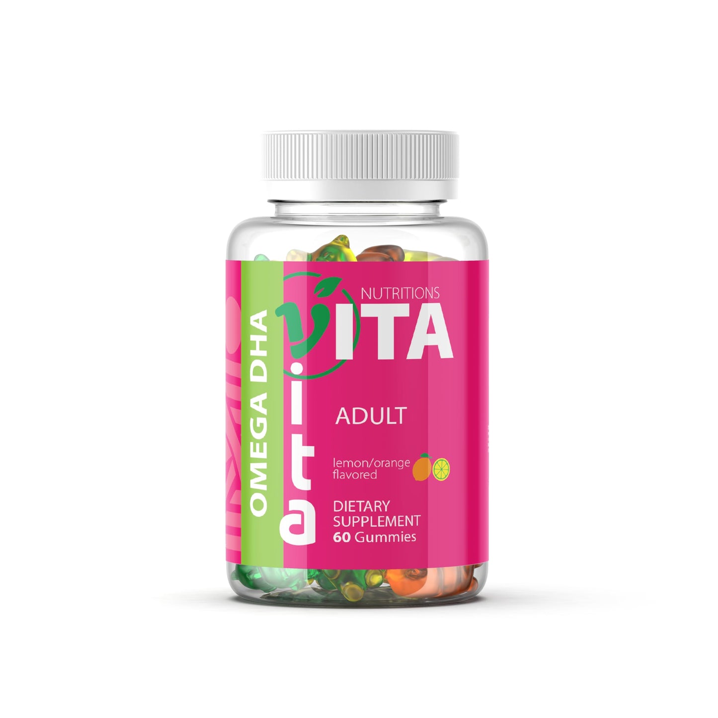 VitaVive Nutritions Omega Plus DHA Adult Gummies 60 Gummies