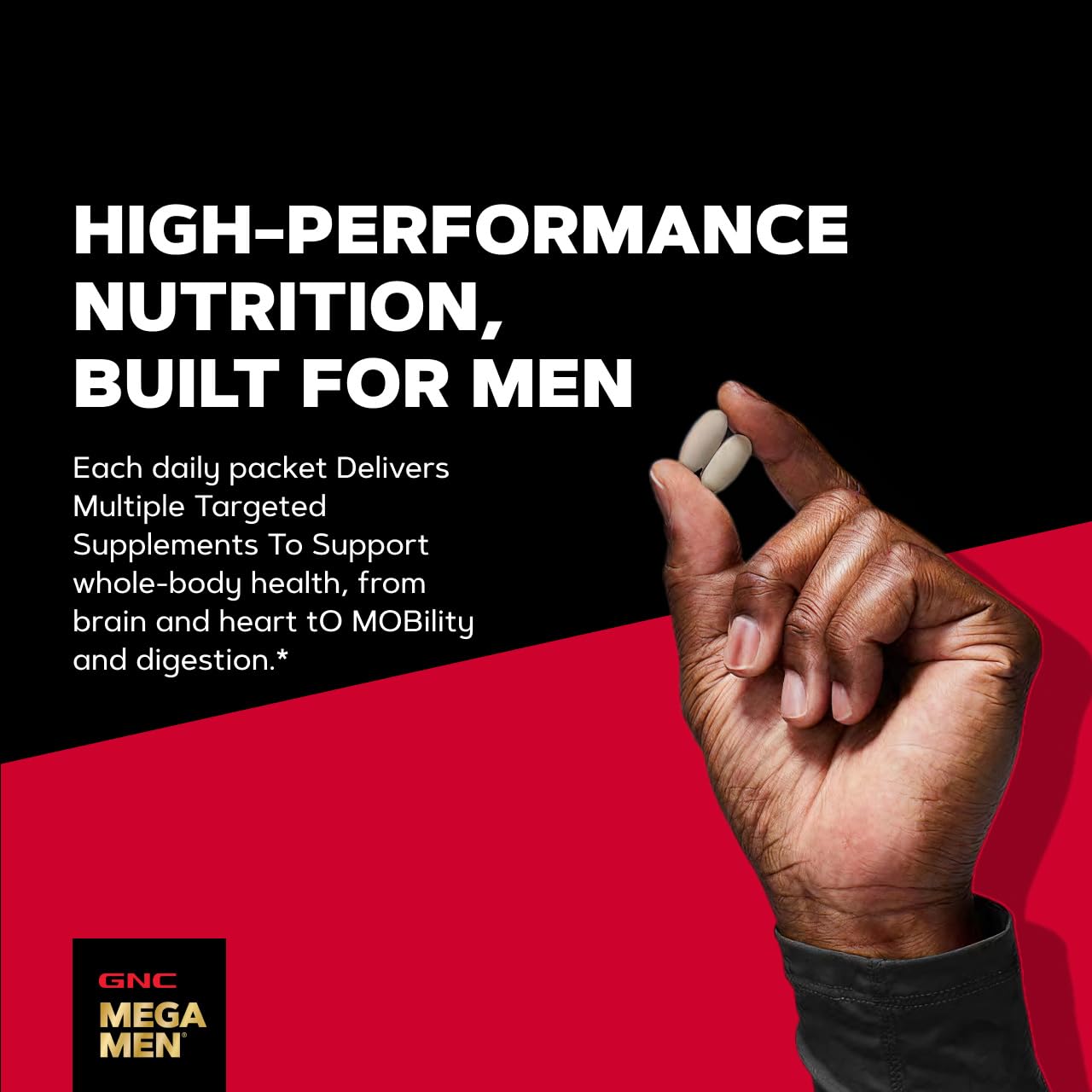 GNC Mega Men Sport Multivitamin for Men Capsule 180 Count