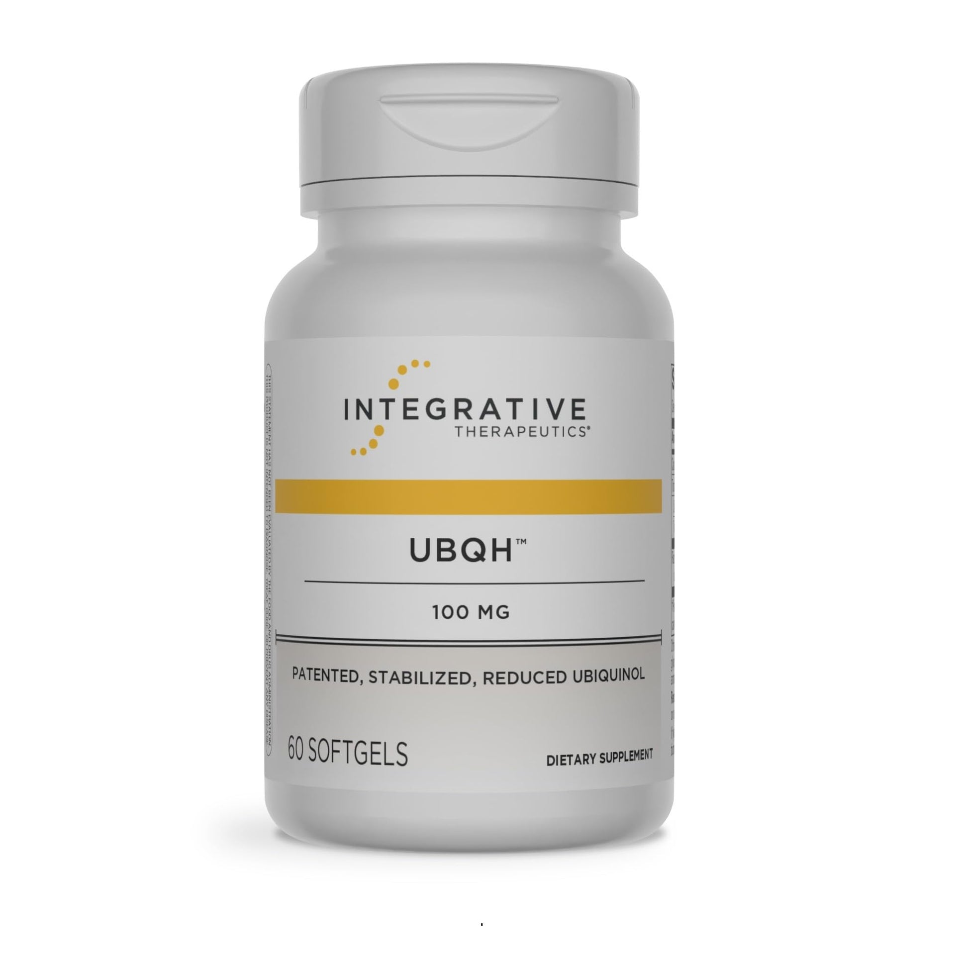 Integrative Therapeutics UBQH 100 mg Cellular Energy Support Supplement, 60 Capsules