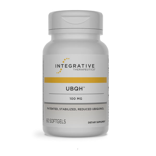 Integrative Therapeutics UBQH 100 mg Cellular Energy Support Supplement, 60 Capsules