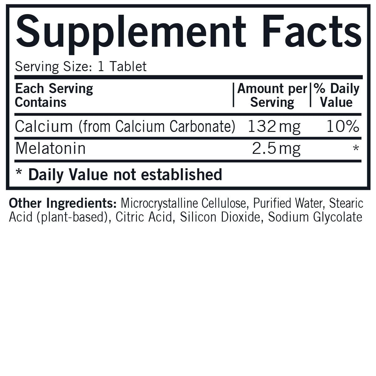 Kirkman Slo-Release Melatonin 2.5 mg Tablet, 150 Tablets