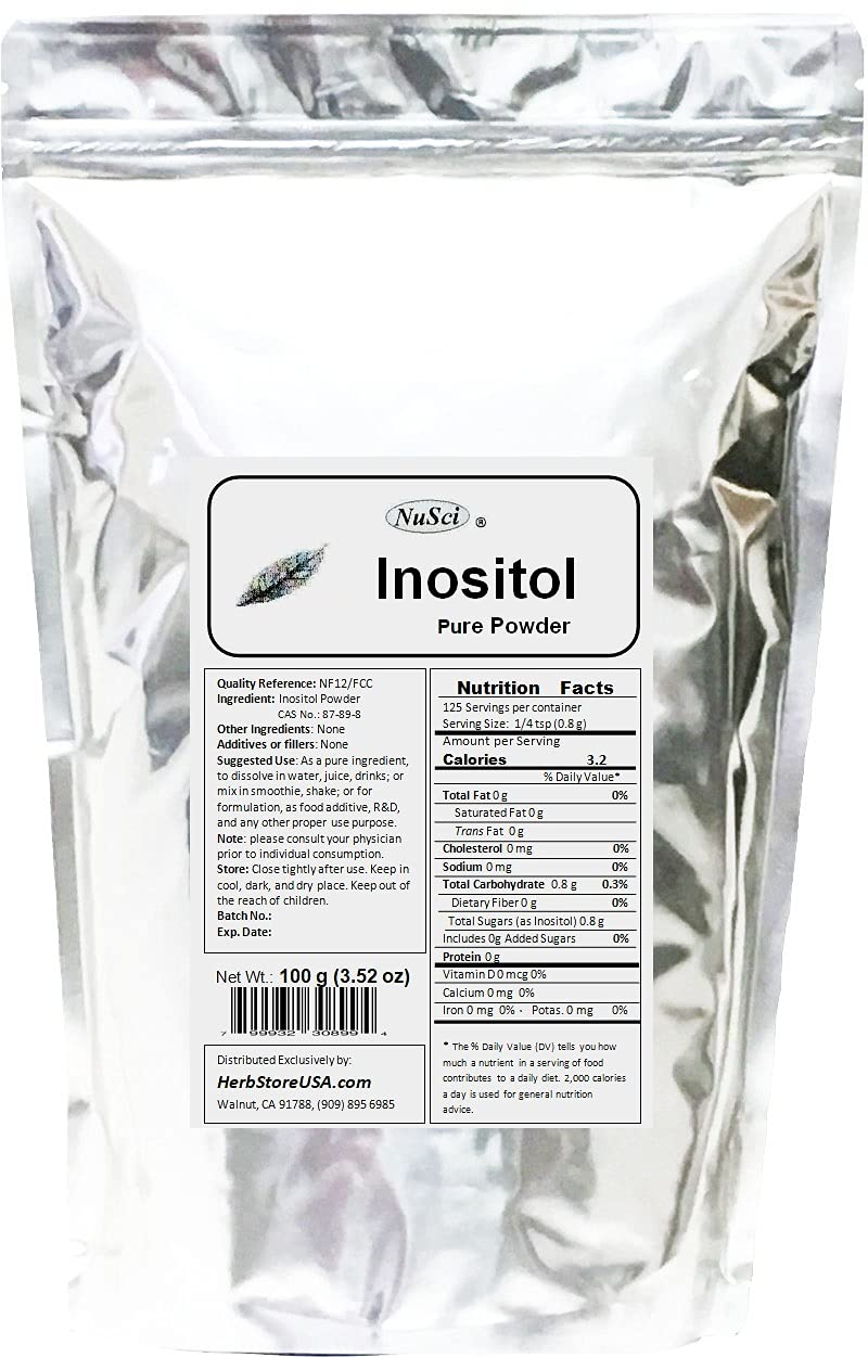 NuSci Inositol Bulk Pure Powder, 35.27 oz