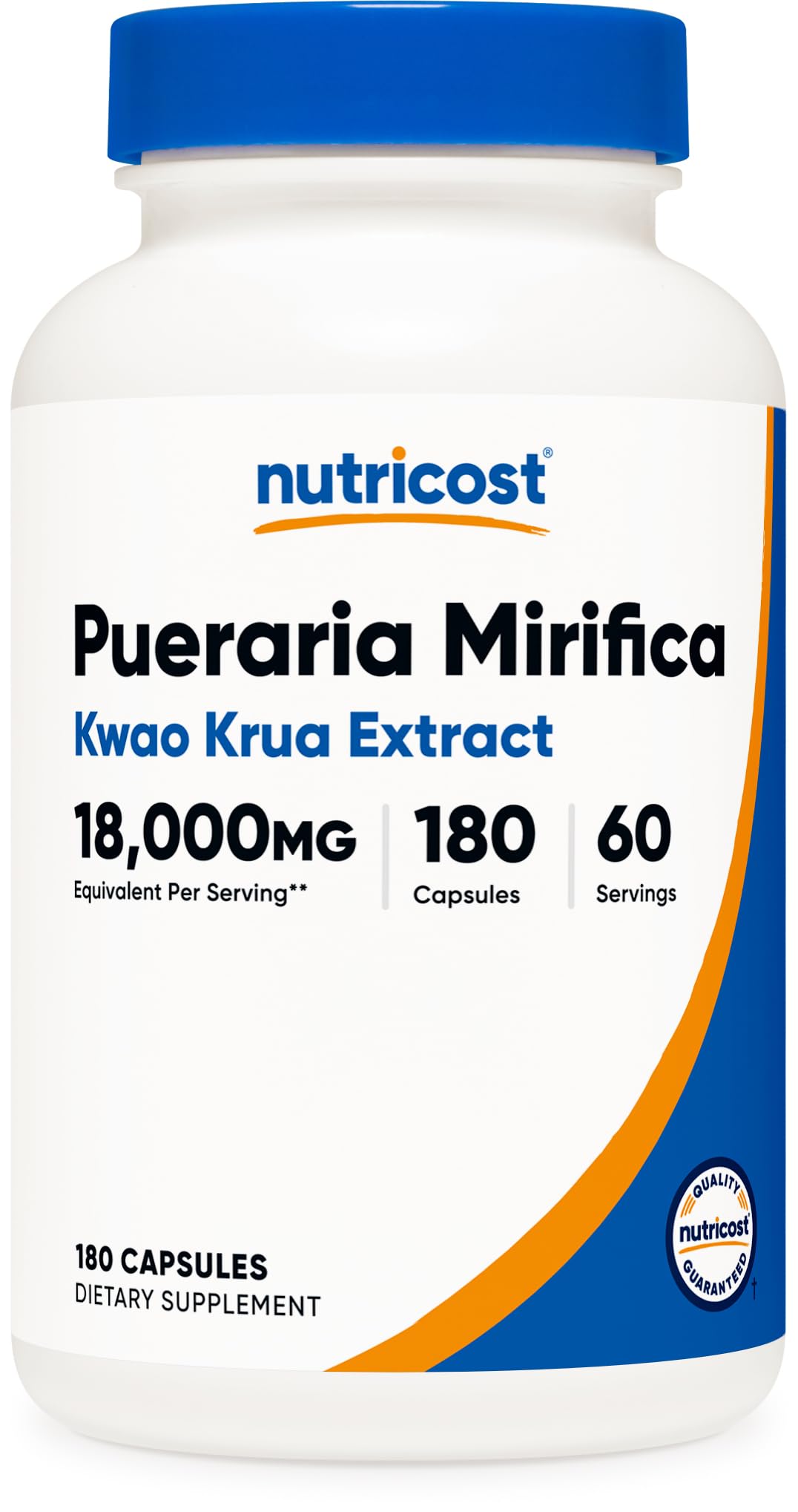 Nutricost Pueraria Mirifica Kwao Krua Extract Capsules, 180 Count