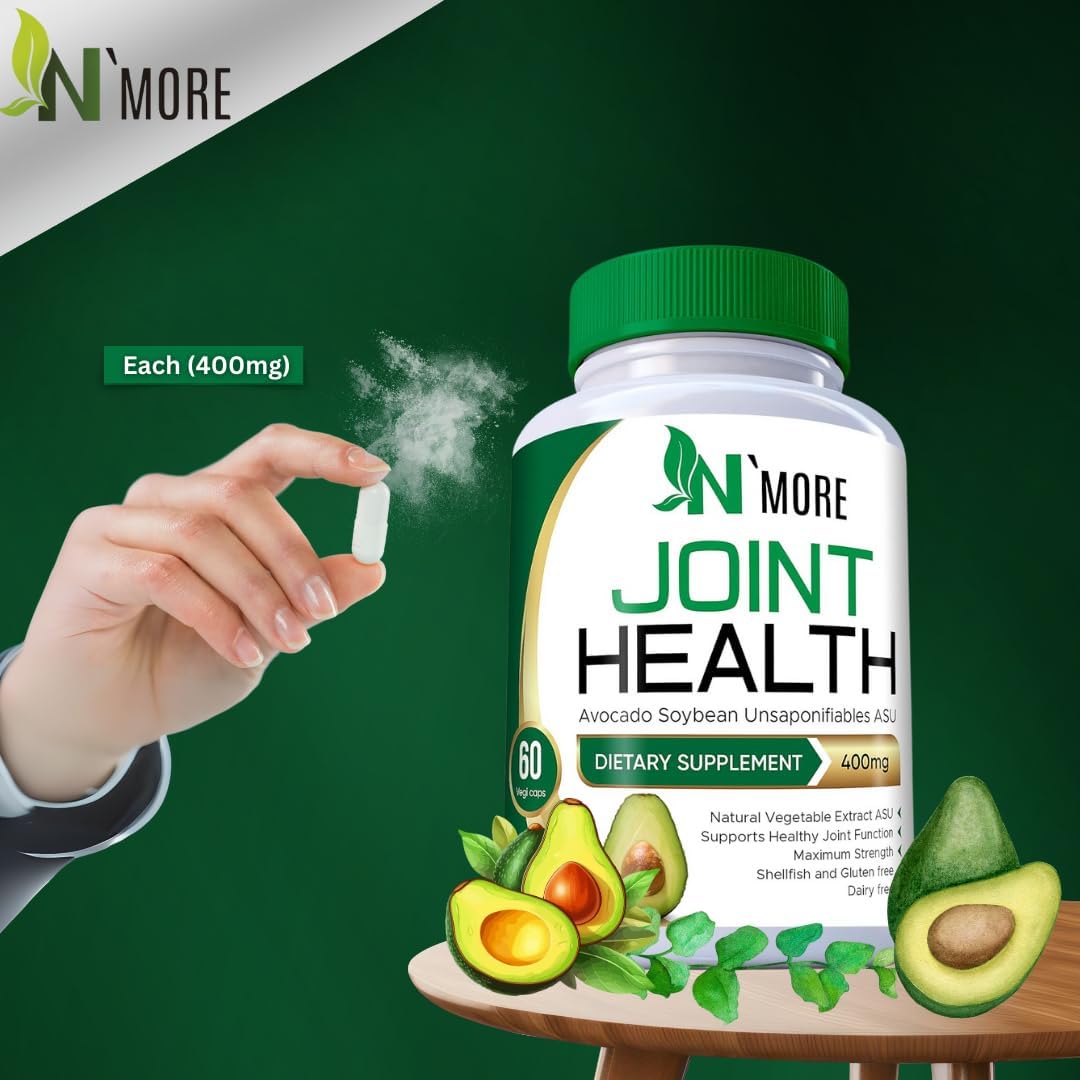 N'More Avocado Soybean Unsaponifiables Capsule 400 mg, 60 Count