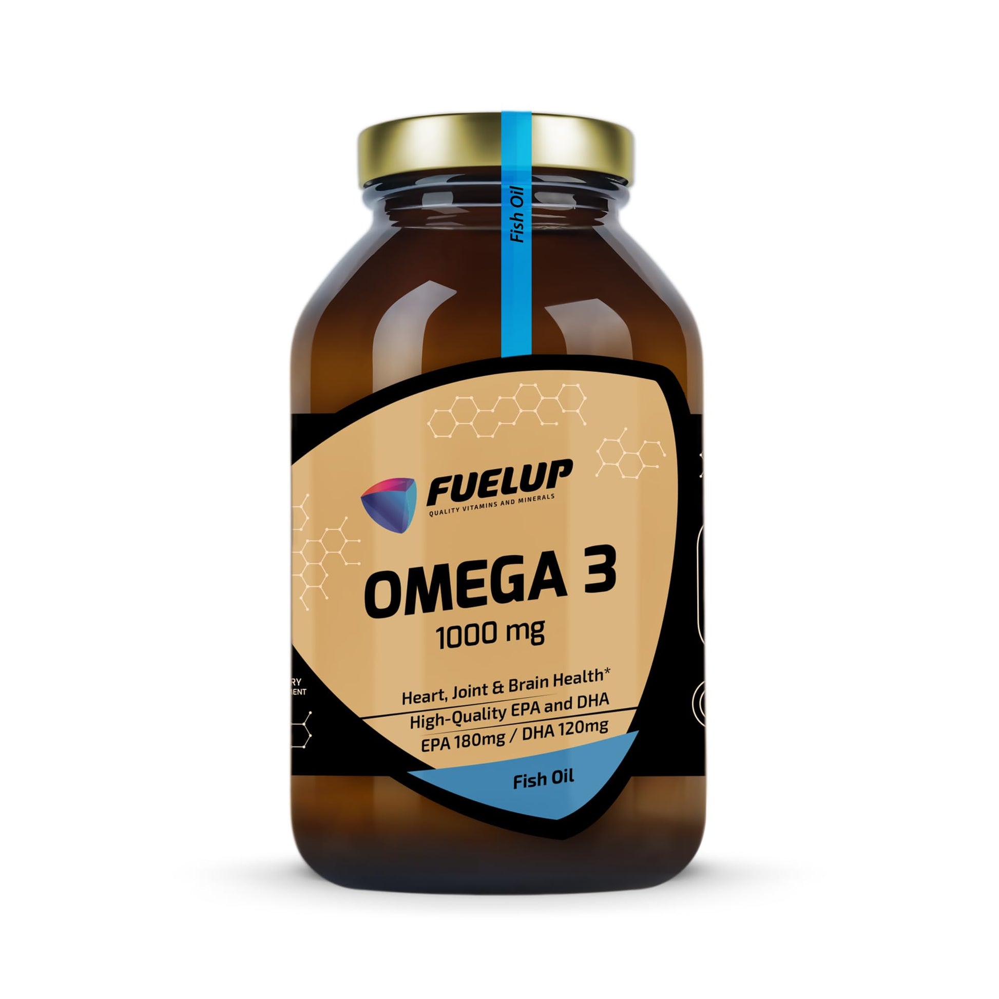 Fuelup Omega 3 (TG) 1000 mg Softgels, 180 Softgels