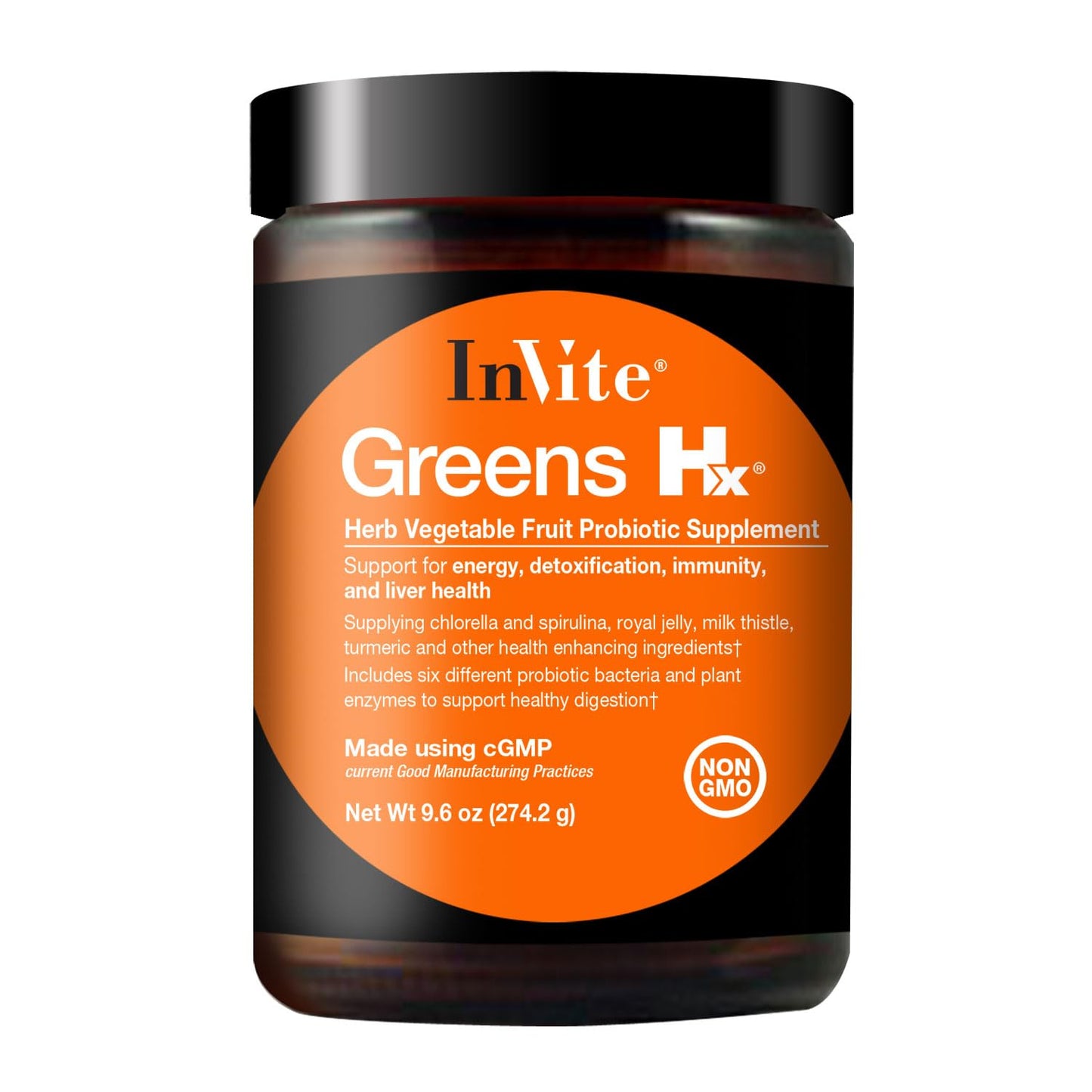 Invite Health Greens Hx® Powder 9.6 oz