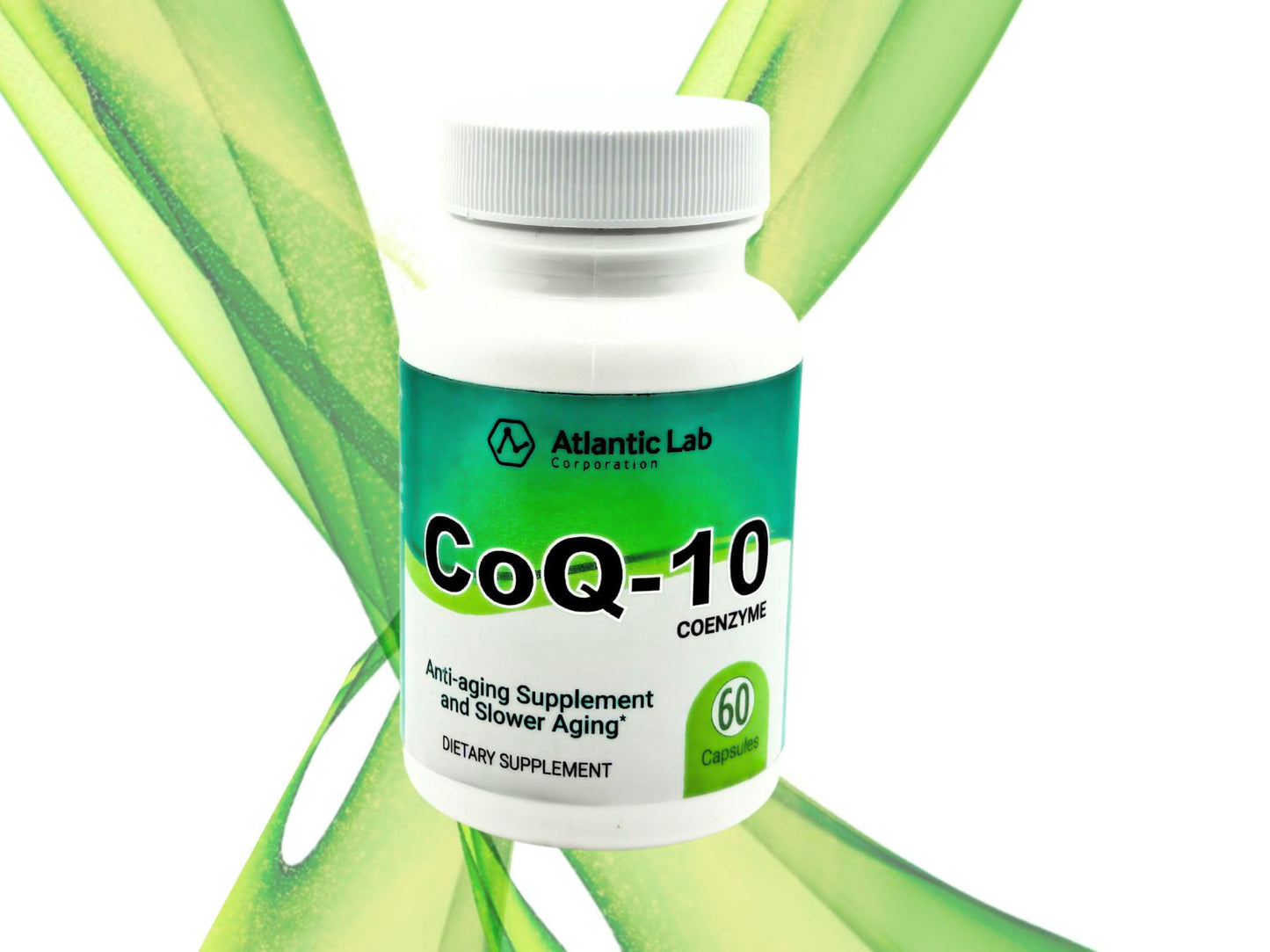 Atlantic Lab Corporation Coenzyme Q-10 Fast Absorption Capsules, 60 Count
