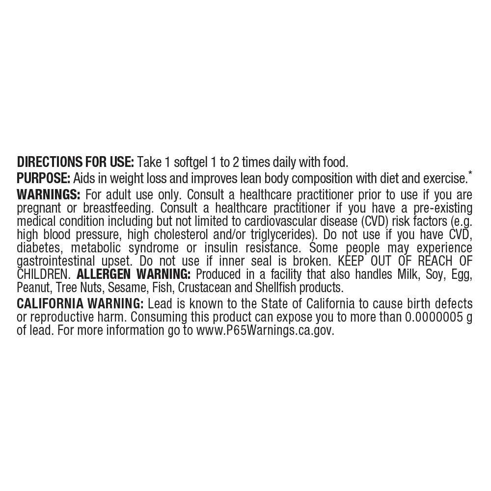 ALLMAX CLA (95% Conjugated Linoleic Acid) Capsules, 1 Count