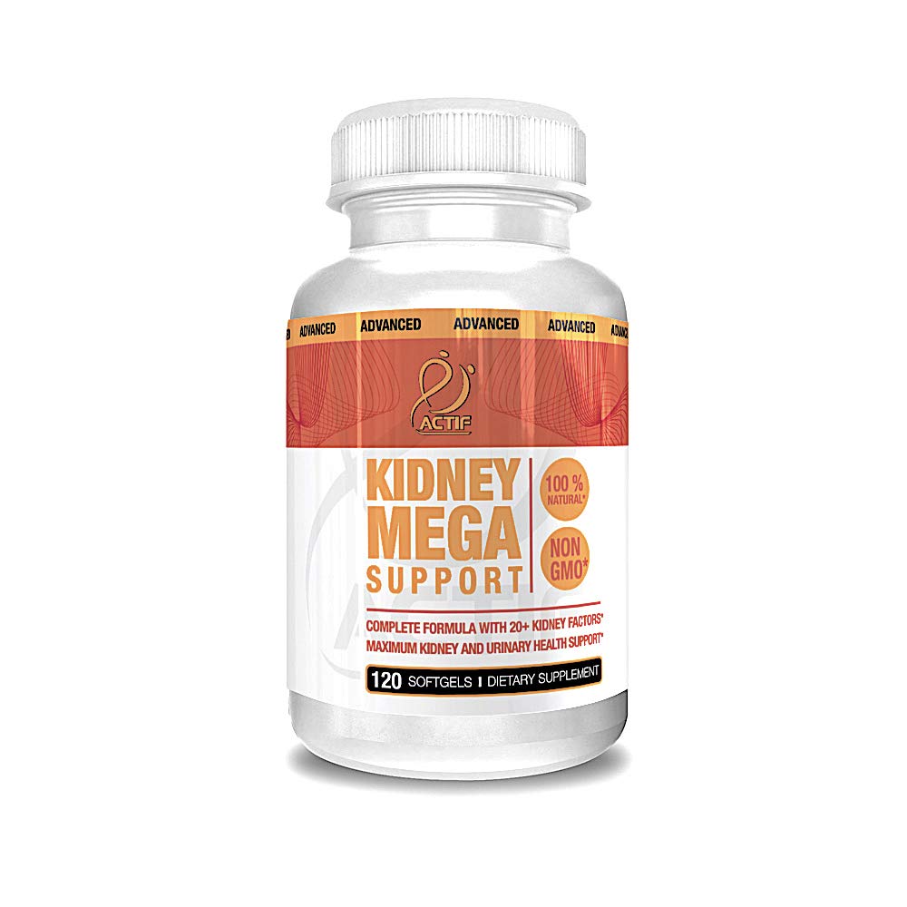 ACTIF Kidney Mega Support with 10+ Advanced Factors Softgel 120