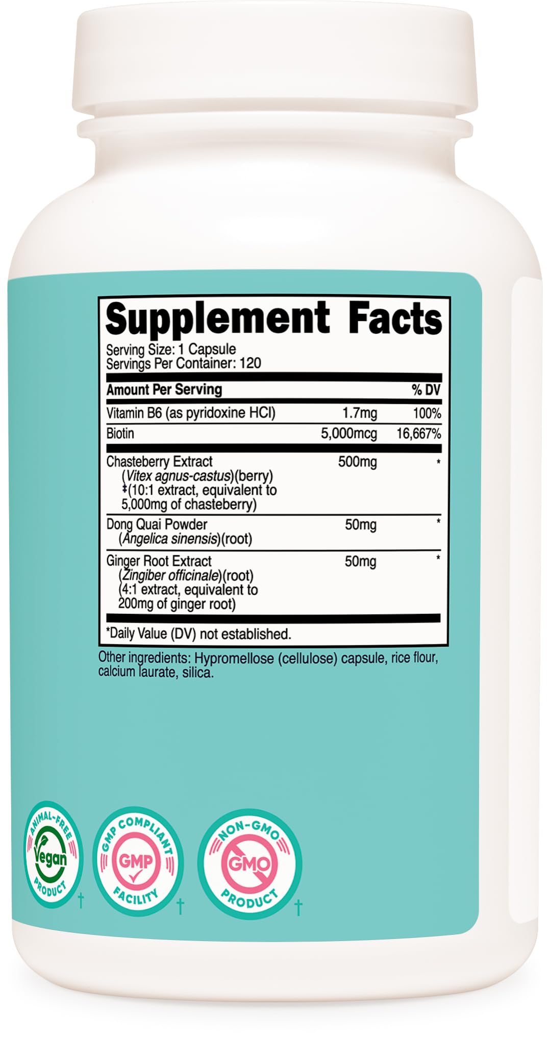 Nutricost Chasteberry Extract Capsules 120 Count