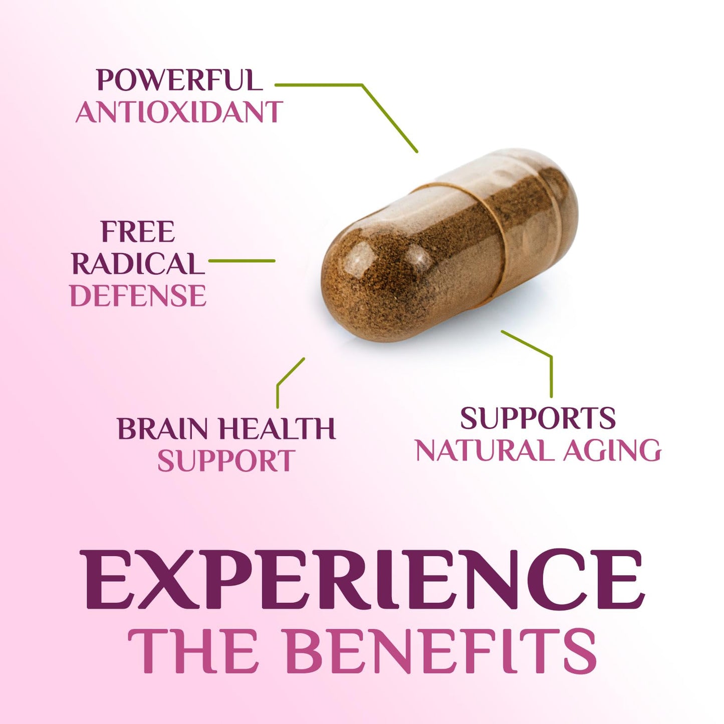 Nature's Peak Resveratrol 1800mg 3X Strength Trans-Resveratrol, 60 Capsules