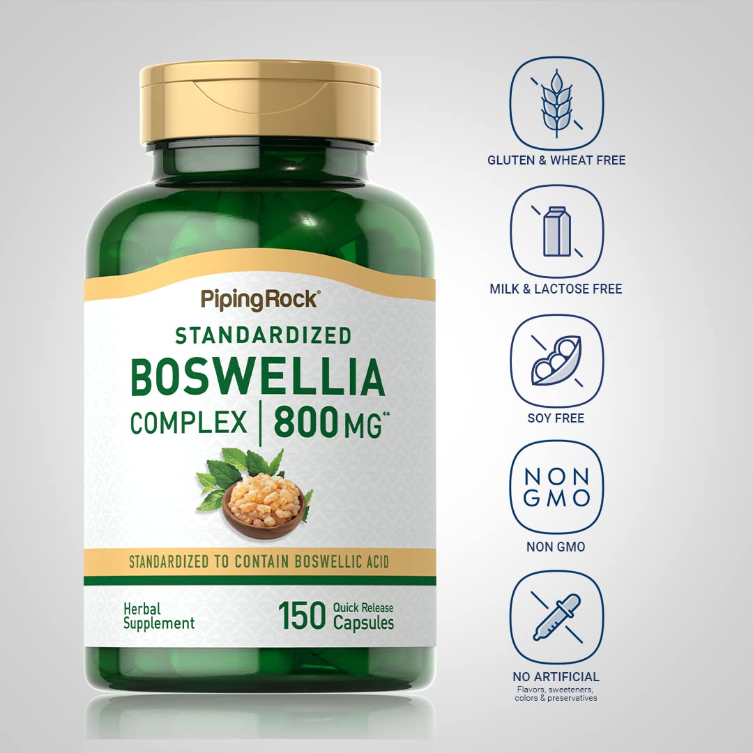 Piping Rock Boswellia Serrata Extract Capsules 150 Count