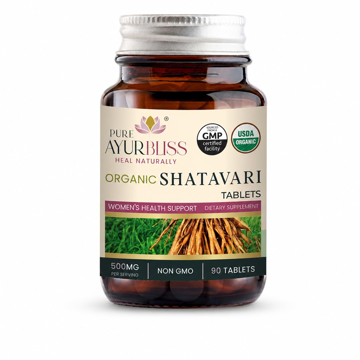 PureAyurbliss Shatavari Tablet 90 Count
