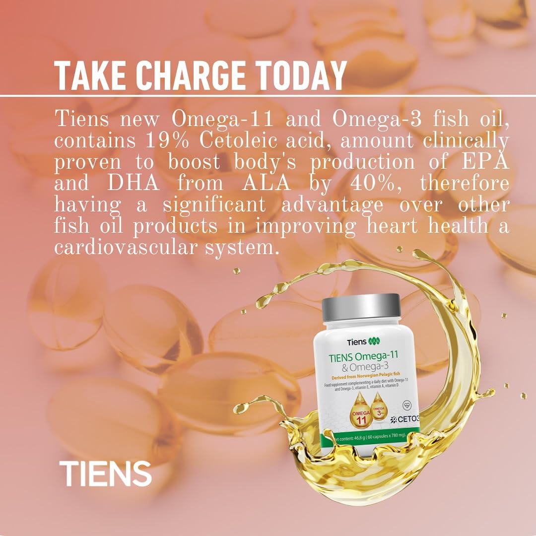 Tiens Omega 3 &11 Capsules 60