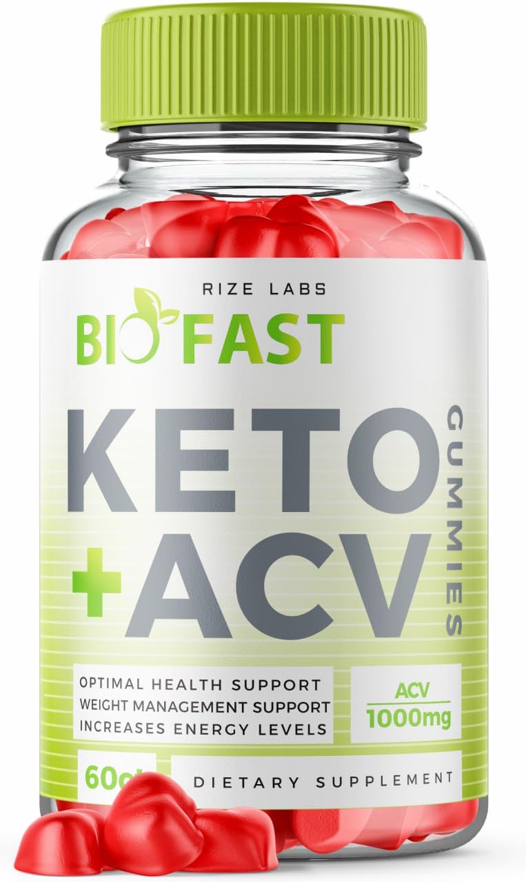 rize labs Biofast Keto ACV Gummies Gummy 60 Count