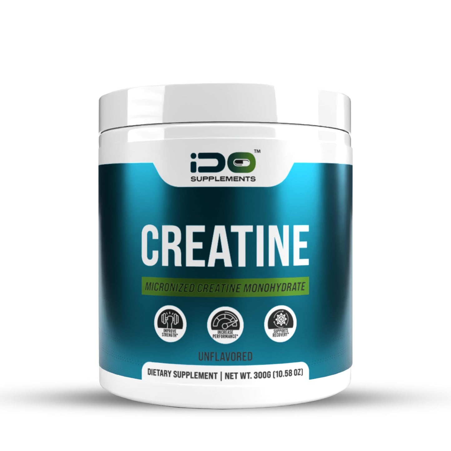 iDo Supplements Micronized Creatine Monohydrate Powder 10.58 Ounce