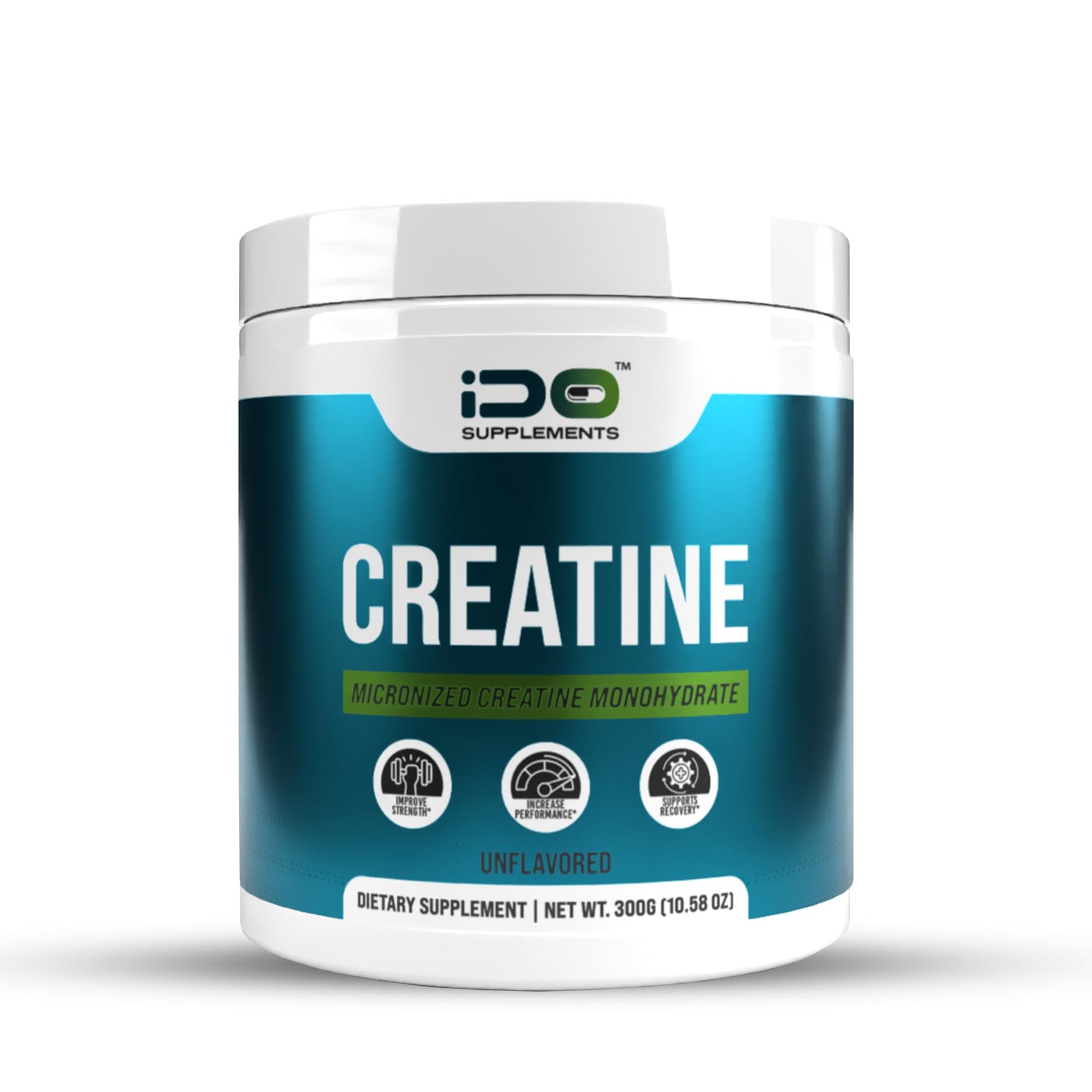 iDo Supplements Micronized Creatine Monohydrate Powder 10.58 Ounce