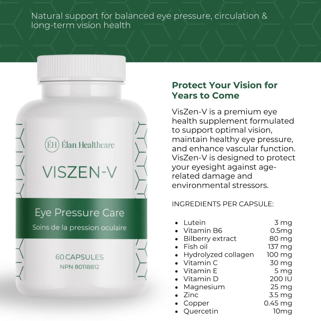 ÉLAN HEALTHCARE Viszen-V Advanced Eye Capsule 60 Count
