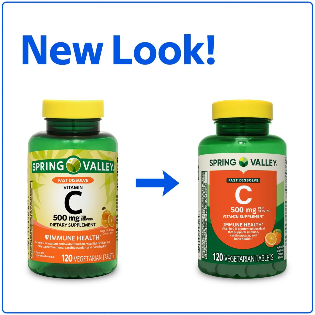 SUREFECT Vitamin C 500 mg Fast-Dissolve Tablets, 120 Count
