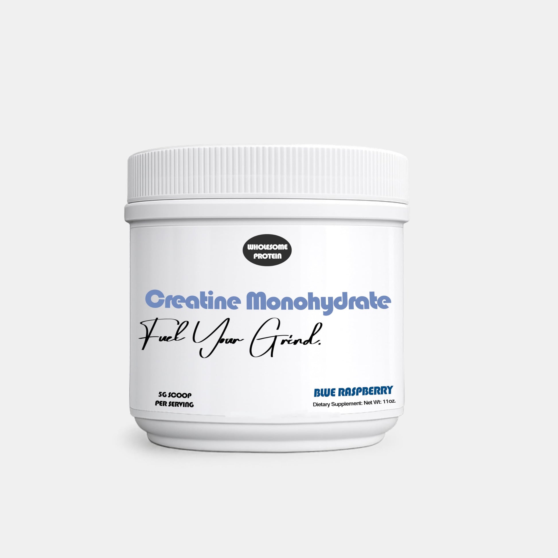 Wholesome Protein 100% Creatine Monohydrate Powder, 5 g per Scoop, 2000 Scoops