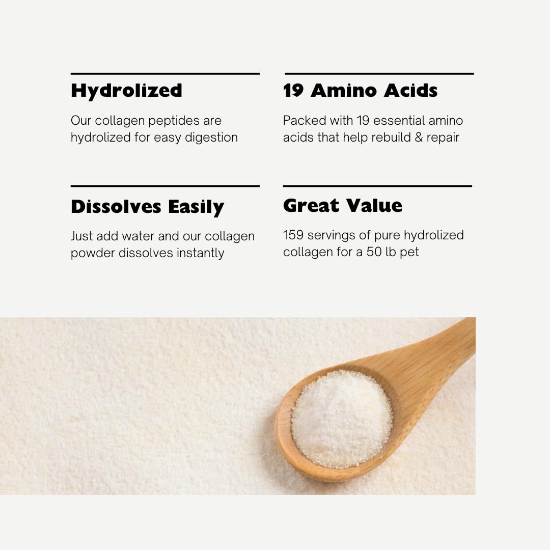 Nature's Diet Beef Collagen Peptides Type 1 for Dogs & Cats Powder 16