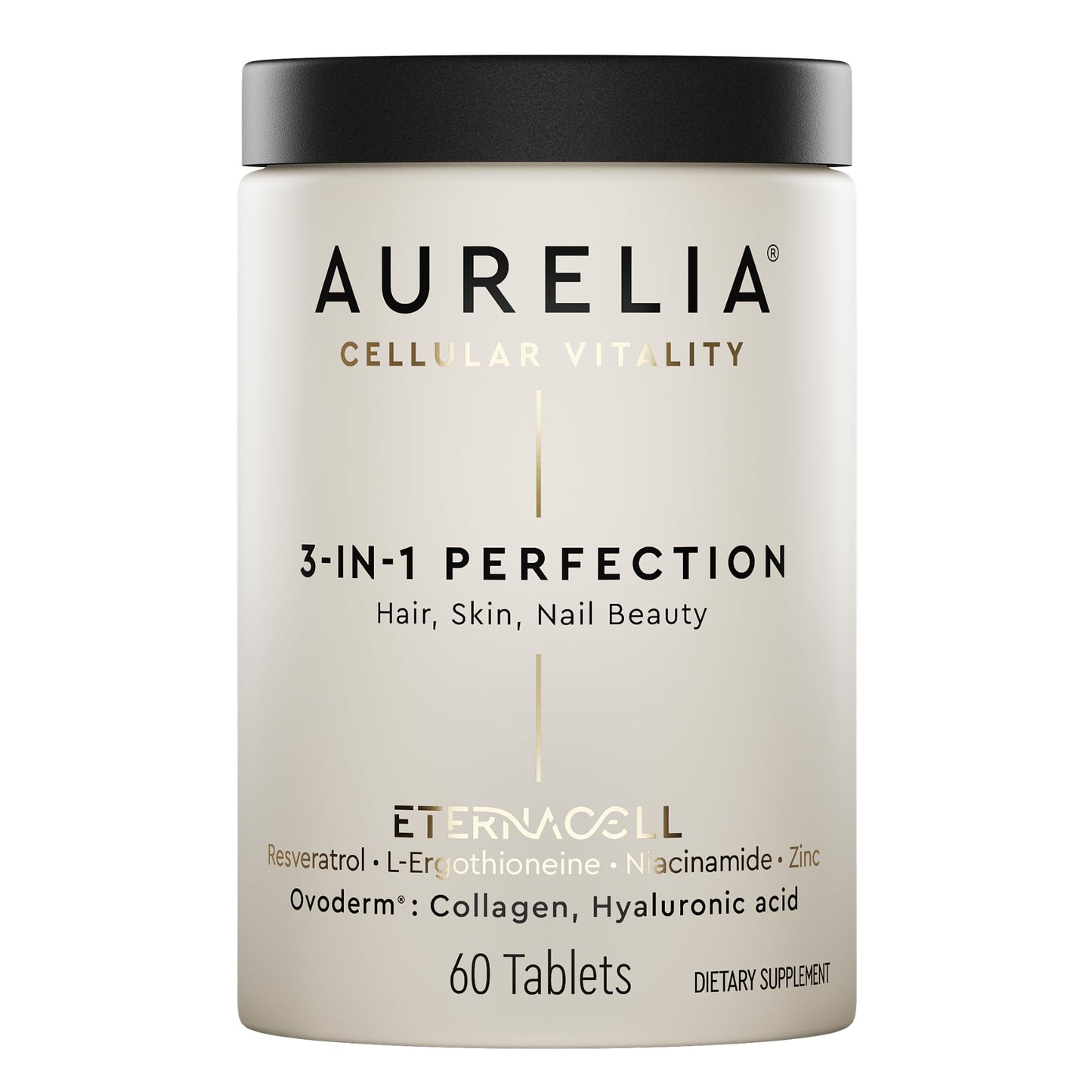 AURELIA 3-in-1 Perfection Advanced Cellular Anti-Aging Supplement Tablet, 60 Tablets