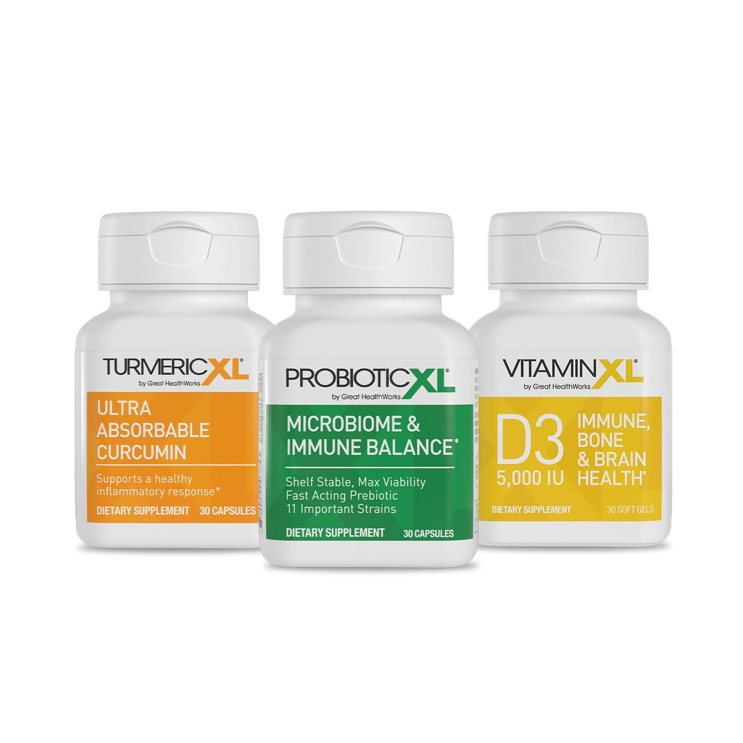 OmegaXL TrioXL Immune Support Capsules, 3-Pack