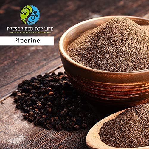 Prescribed For Life Piperine Powder, 95% Black Pepper Extract Powder, 352.74 Ounce