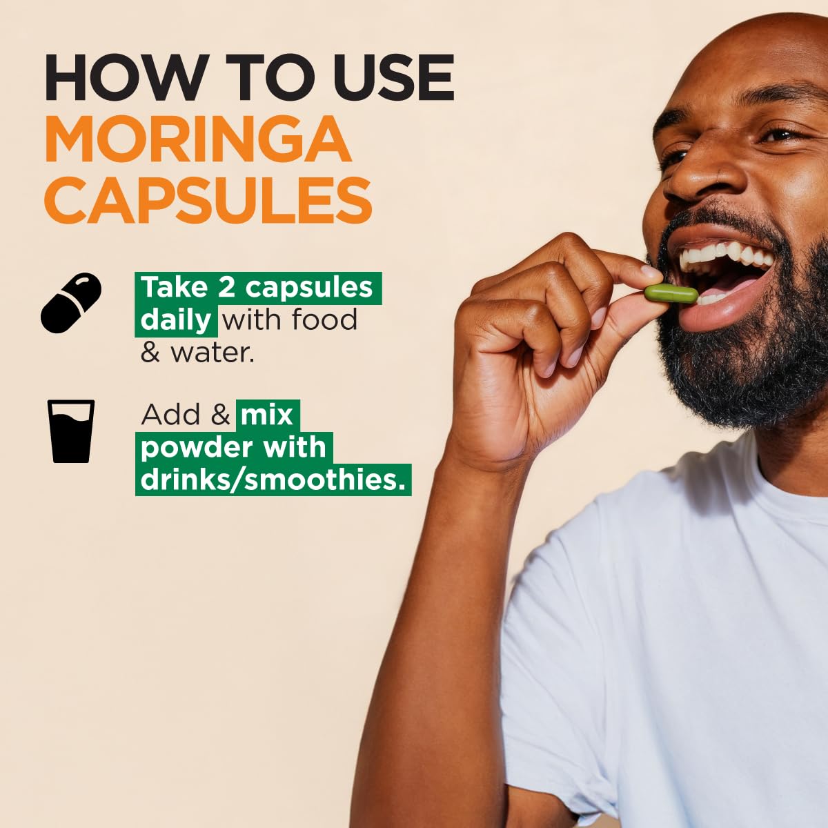 Gya Labs Moringa Capsules 300 Capsules