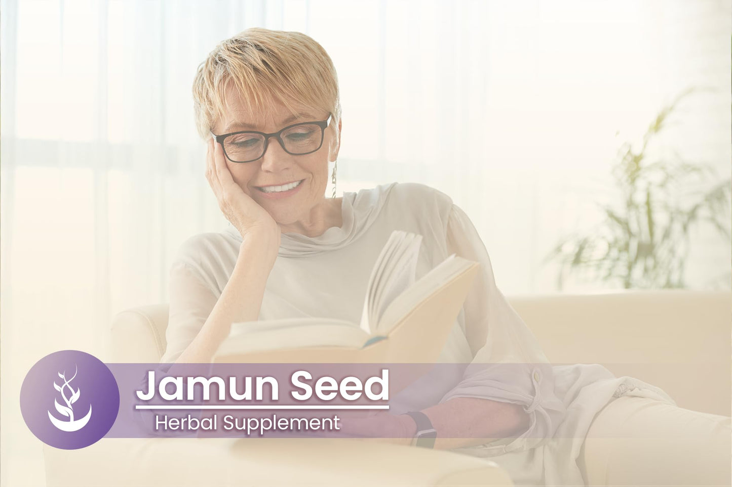 PURE ORIGINAL INGREDIENTS Jamun Seed Capsules 100 Capsules
