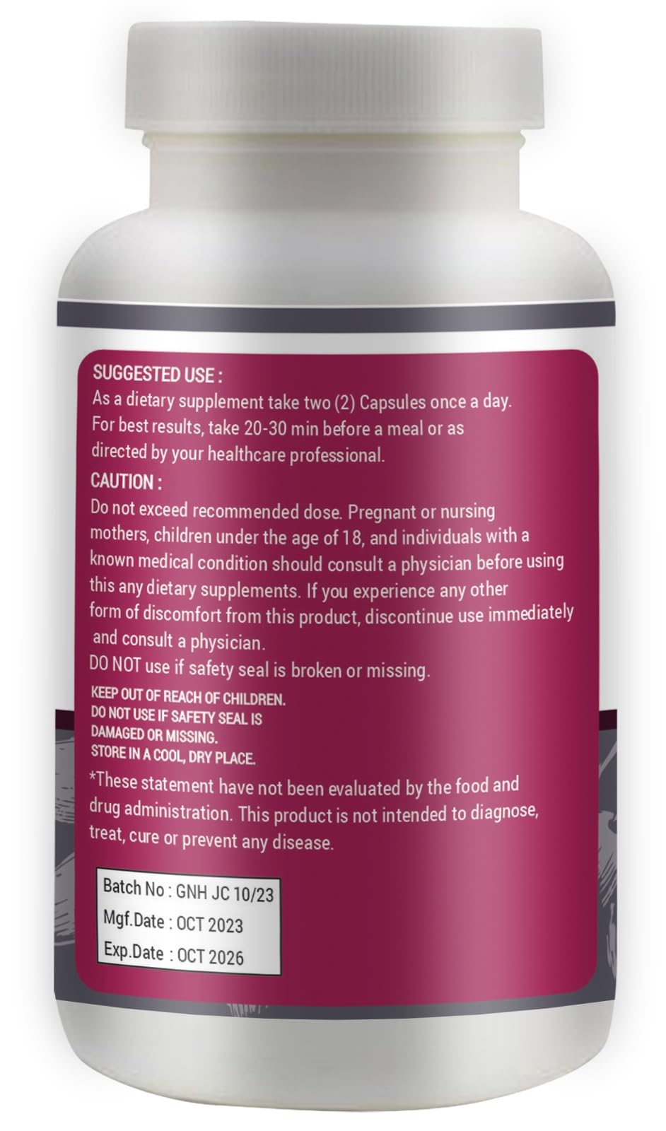WAY 4 ORGANIC W4O Jamun Seed Capsules 1 Capsule
