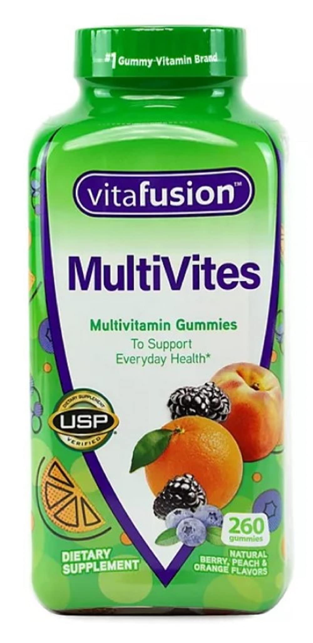 Vitafusion MultiVites Everyday Health Chewable 260 Count