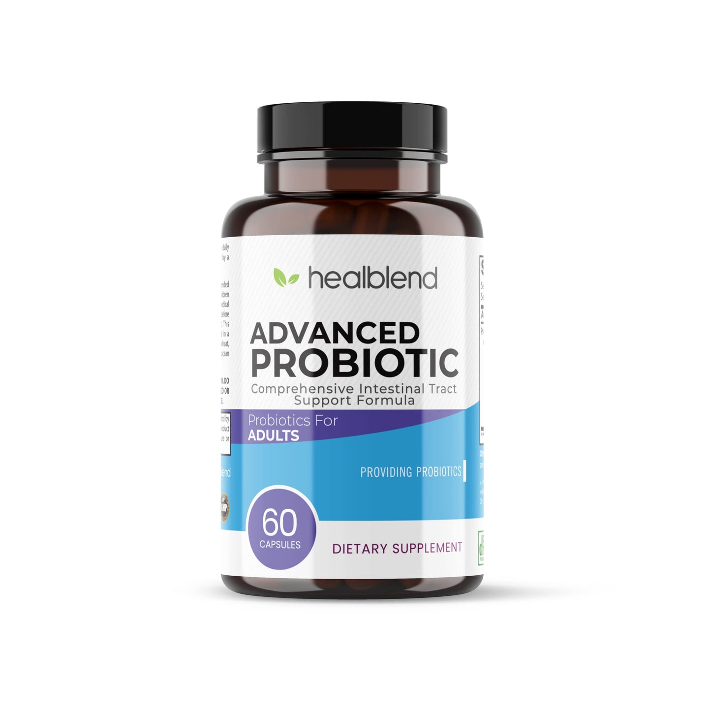 healblend Probiotics for Digestive Health, 60 Capsules