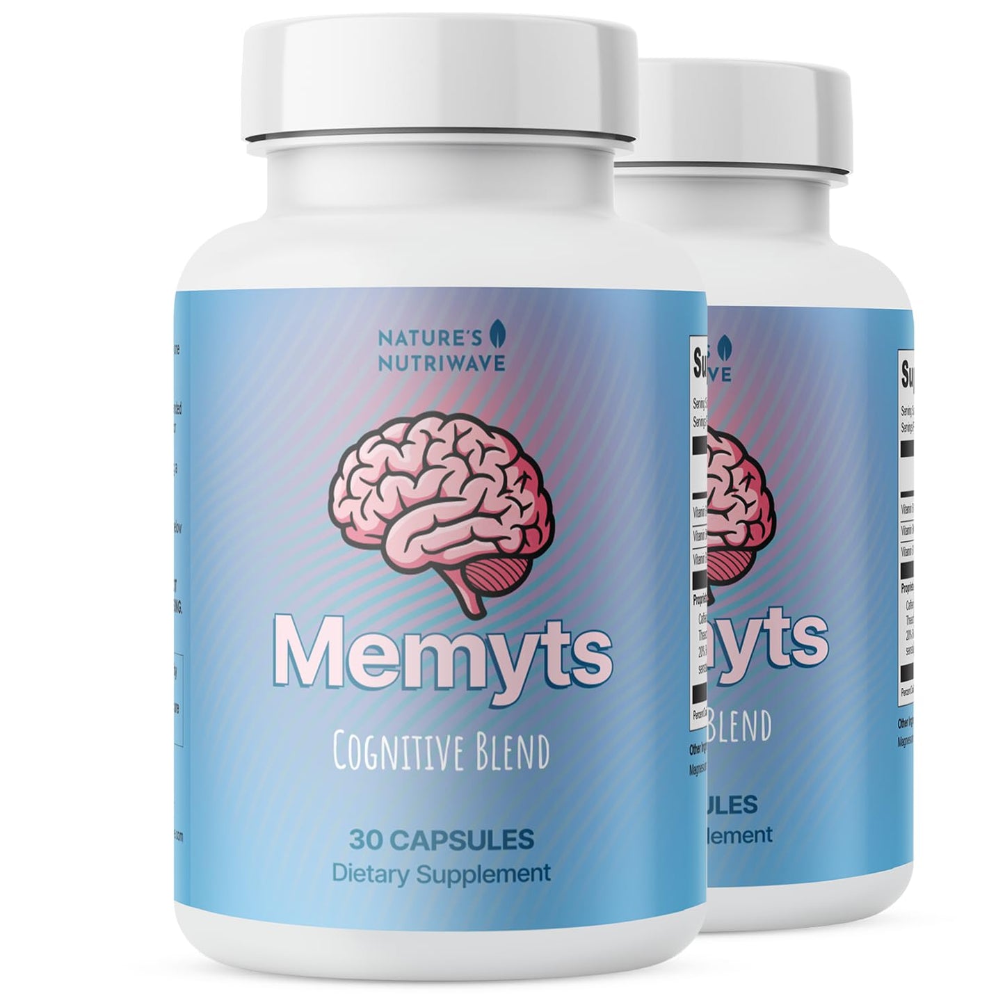 Nature’s NutriWave Memyts B Vitamins & Herbal Extract Capsules, 60 Capsules