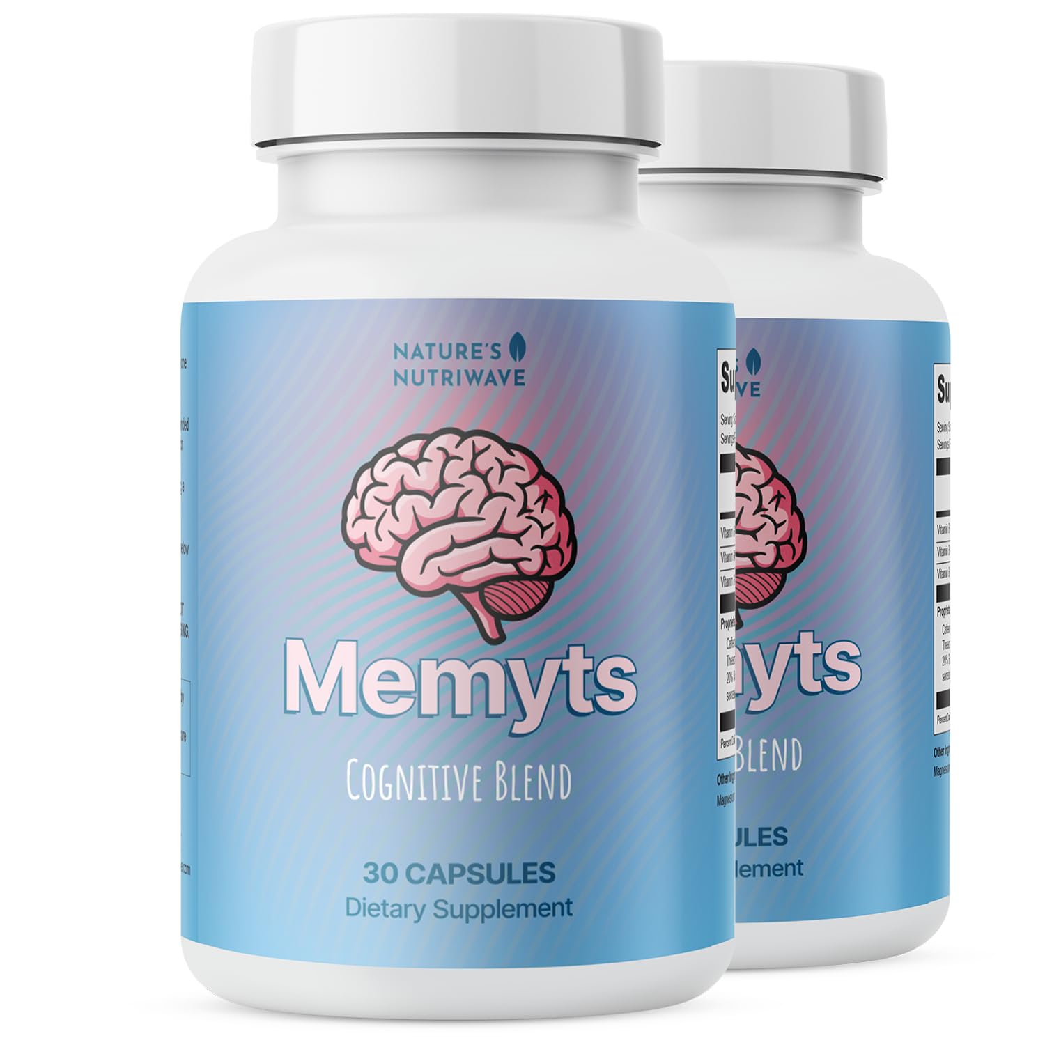 Nature’s NutriWave Memyts B Vitamins & Herbal Extract Capsules, 60 Capsules