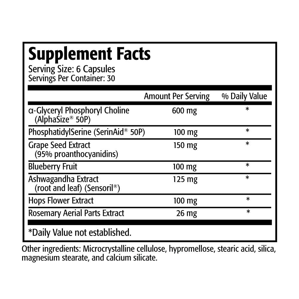 Res-Q Brain Focus Capsule 1 Count