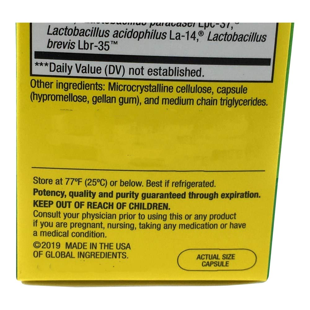 Renew Life Probiotic 50 Plus 30B Capsules, 30 Count